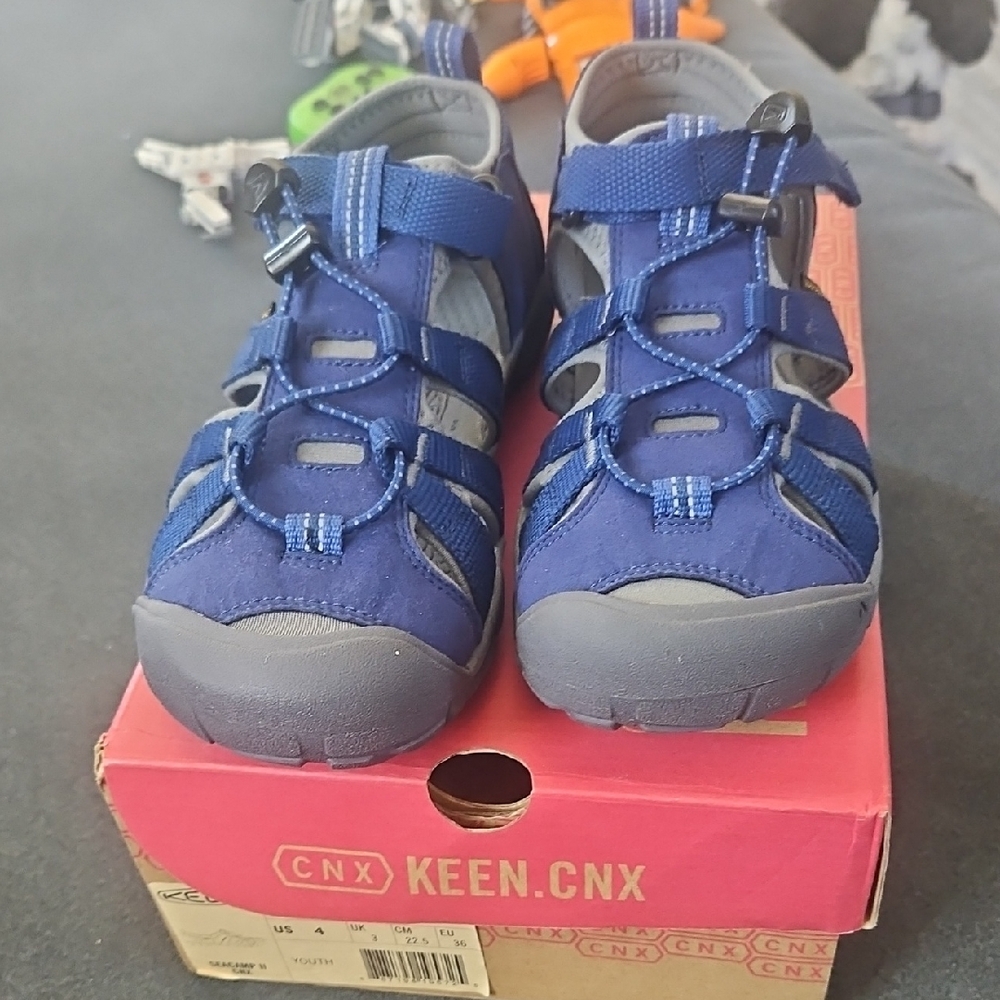 Keen Kids Navy Blue Adventure Sandals
